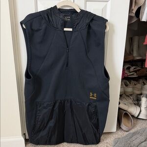Under Armour Navy Sleeveless Hoodie